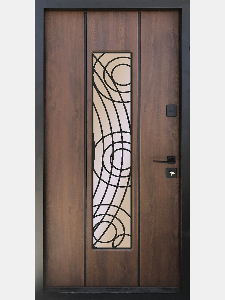 Kovové dveře - Termo ocel (pozinkovaný laminovaný kov)