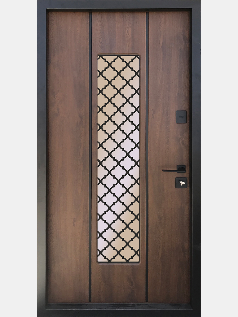 Kovové dveře - Termo ocel (pozinkovaný laminovaný kov)