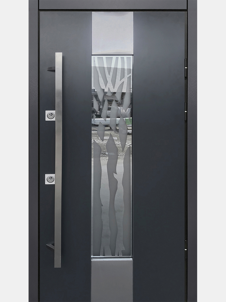 Kovové dveře - Termo ocel (pozinkovaný laminovaný kov)