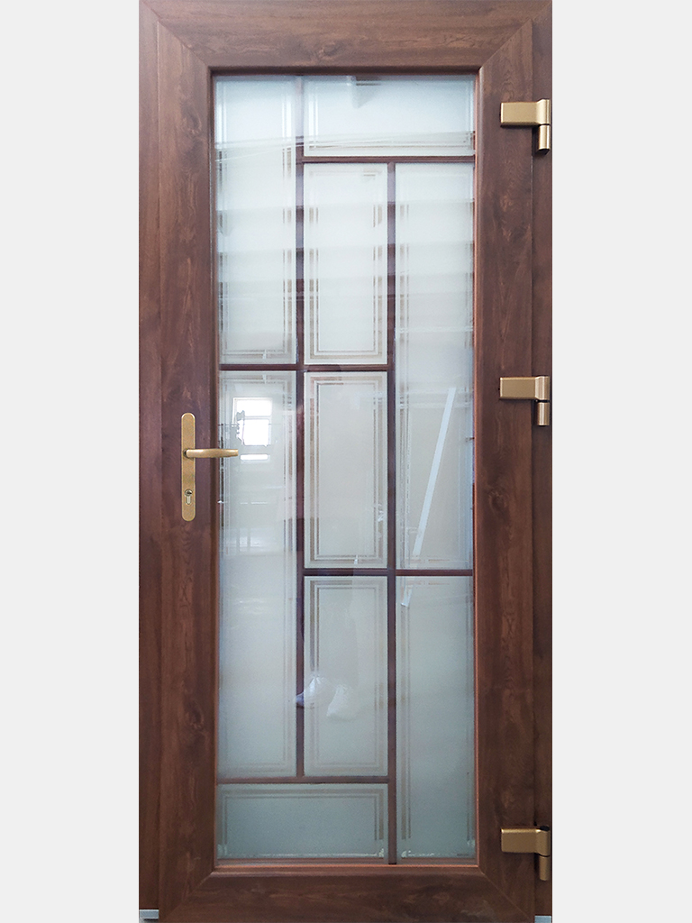 Kovoplastové dveře