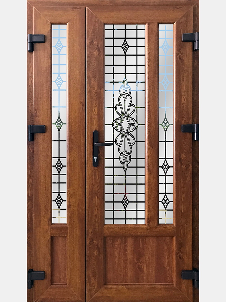 Kovoplastové dveře